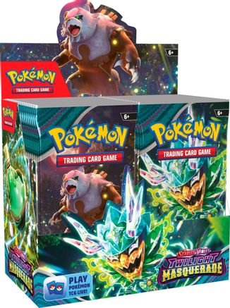 Pokemon Scarlet and Violet: Twilight Masquerade Booster Box (SALE) - CardVault Collections