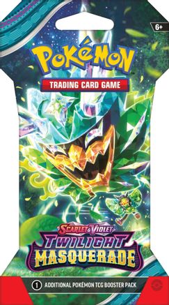 Pokemon Scarlet and Violet: Twilight Masquerade Sleeved Booster Pack - CardVault Collections
