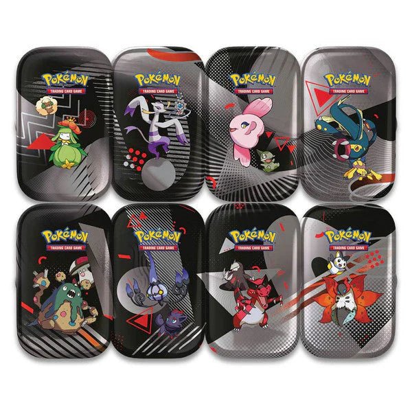 Pokemon Scarlet and Violet: Unova Mini Tin Display (Set of 8) - CardVault Collections