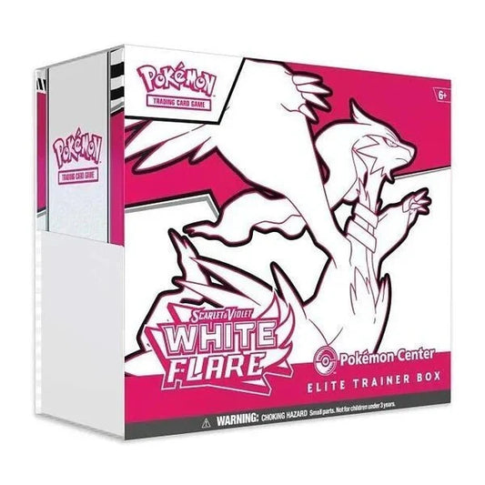 Pokemon Scarlet and Violet: White Flare Pokemon Center Elite Trainer Box - CardVault Collections