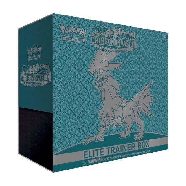 Pokemon Sun and Moon: Crimson Invasion Elite Trainer Box - CardVault Collections