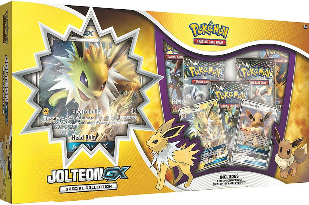 Pokemon Sun and Moon: Lost Thunder Jolteon GX Special Collection Box - CardVault Collections