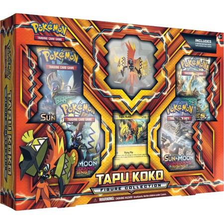 Pokemon Sun and Moon: Tapu Koko Figure Collection Box - CardVault Collections