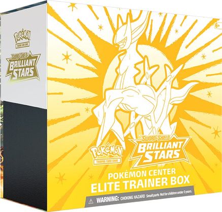 Pokemon Sword and Shield: Brilliant Stars Pokemon Center Elite Trainer Box - CardVault Collections