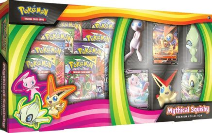 Pokemon Sword and Shield: Mythical Squishy Premium Collection - CardVault Collections