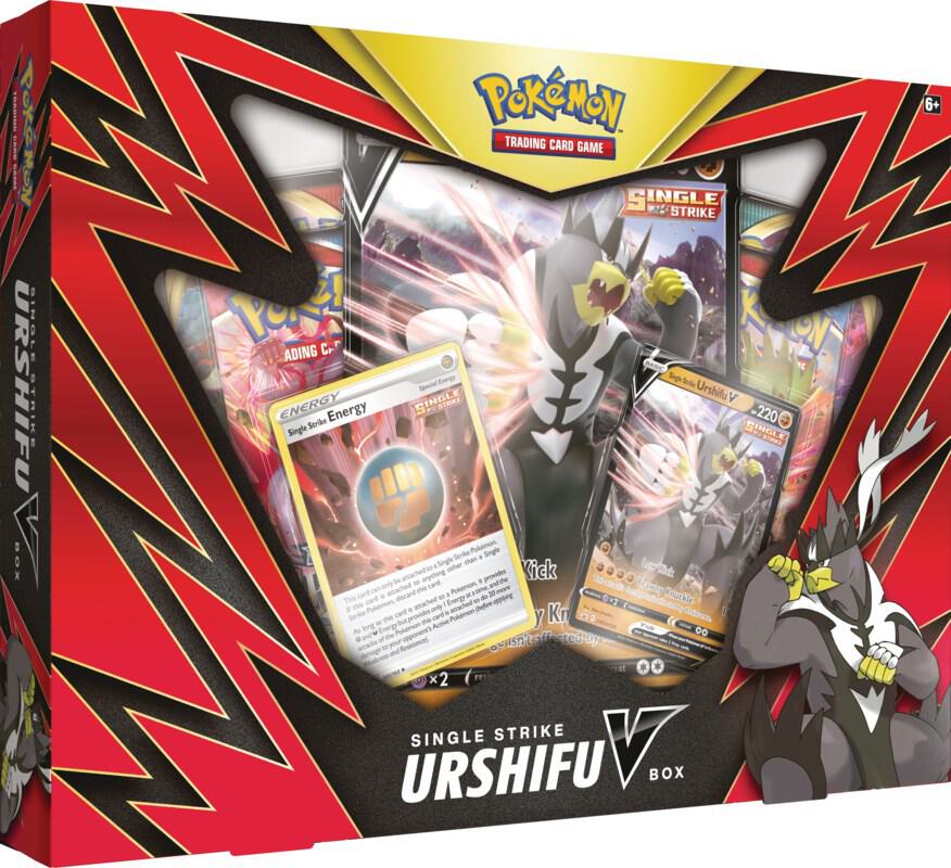 Pokemon Sword and Shield: Urshifu V Box (Single Strike) - CardVault Collections