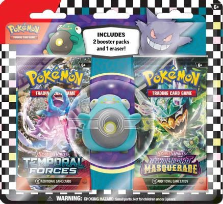 Pokemon TCG: 2024 Back to School Eraser Blister [BelliBolt] - CardVault Collections