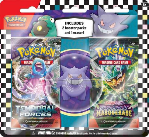 Pokemon TCG: 2024 Back to School Eraser Blister [Gengar] - CardVault Collections