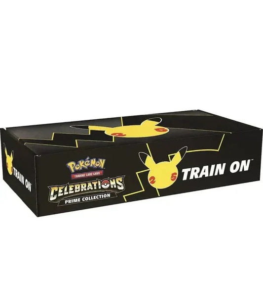 Pokemon TCG: 25th Anniversary Celebrations Prime Collection Box - CardVault Collections