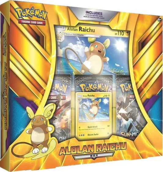 Pokemon TCG: Alolan Raichu Box - CardVault Collections
