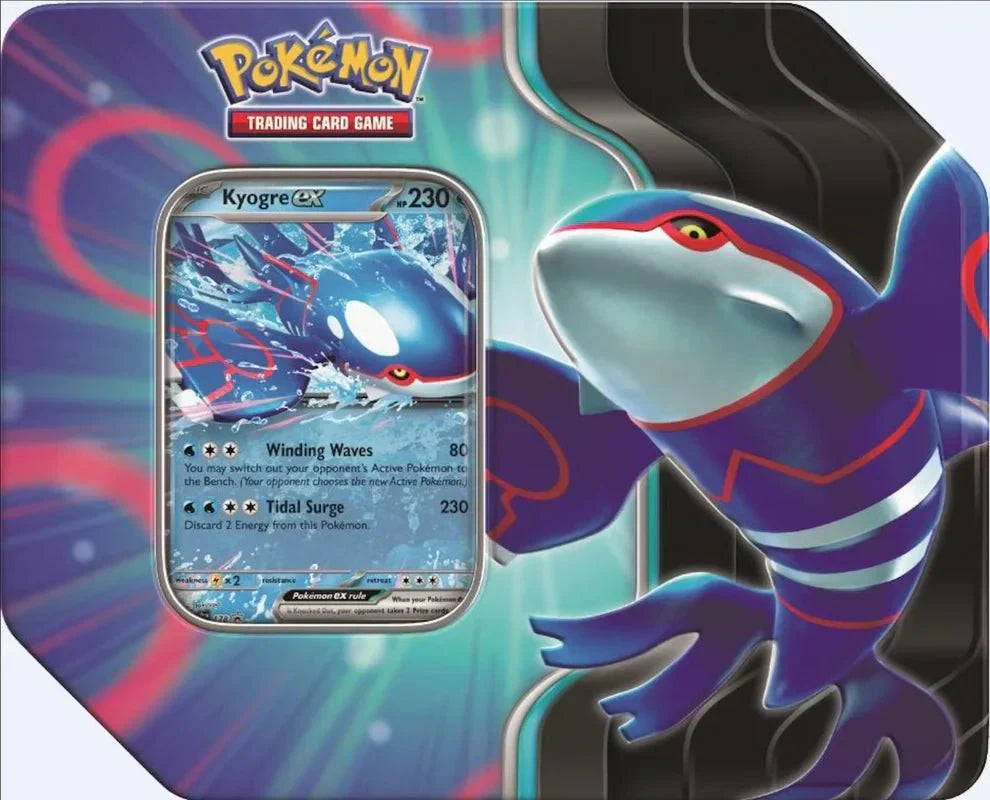 Pokemon TCG: Azure Legends Tin (Kyogre) - CardVault Collections
