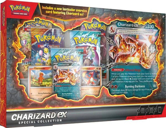Pokemon TCG: Charizard EX Special Collection Box - CardVault Collections