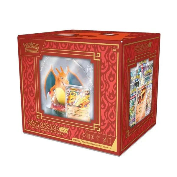 Pokemon TCG: Charizard Ex Super Premium Collection Box - CardVault Collections