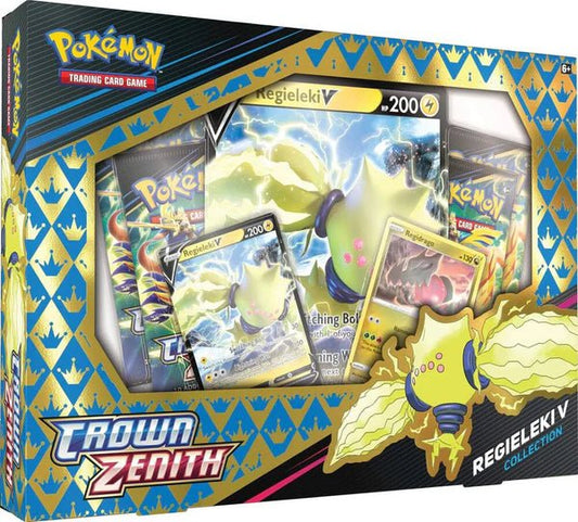 Pokemon TCG: Crown Zenith - Regieleki V Collection Box - CardVault Collections