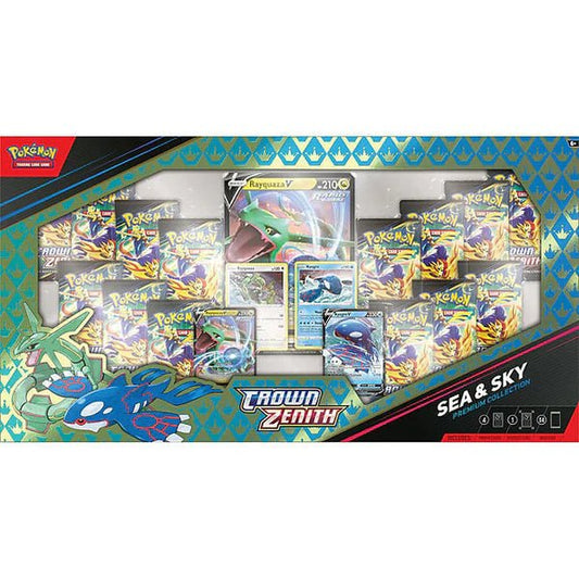 Pokemon TCG: Crown Zenith - Sea and Sky Premium Collection Box - CardVault Collections