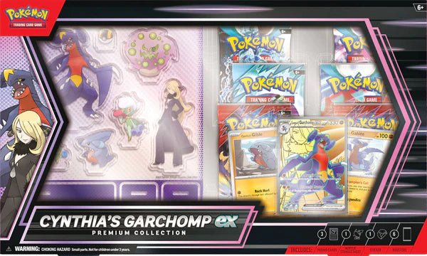 Pokemon TCG: Cynthias Garchomp EX Premium Collection Box - CardVault Collections