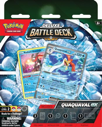 Pokemon TCG: Deluxe Battle Deck [Quaquavel ex] - CardVault Collections