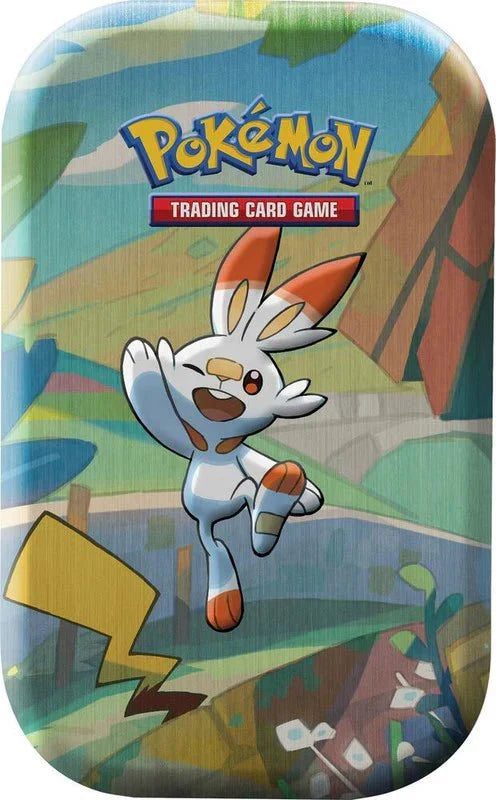 Pokemon TCG: Galar Pals Mini Tin (Scorbunny and Pikachu) - CardVault Collections