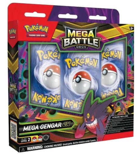 Pokemon TCG: Mega Battle Mega Gengar EX Deck - CardVault Collections