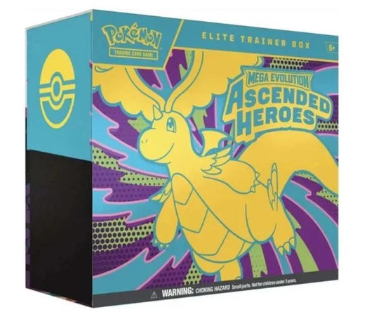Pokemon TCG: Mega Evolution - Ascended Heroes Elite Trainer Box (SALE) - CardVault Collections