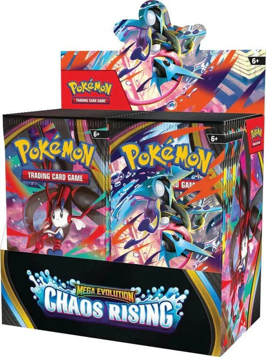 Pokemon TCG: Mega Evolution - Chaos Rising Booster Box - CardVault Collections
