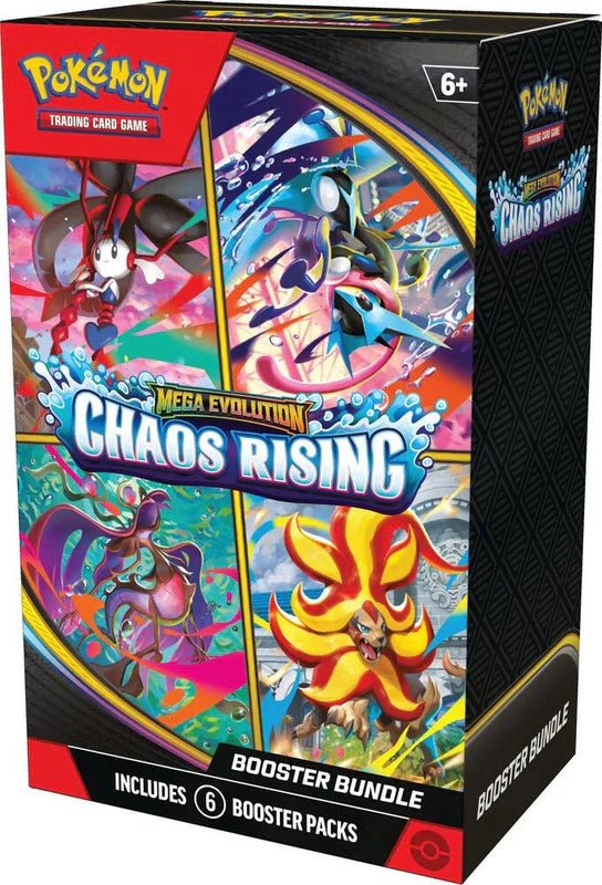 Pokemon TCG: Mega Evolution - Chaos Rising Booster Bundle Box - CardVault Collections