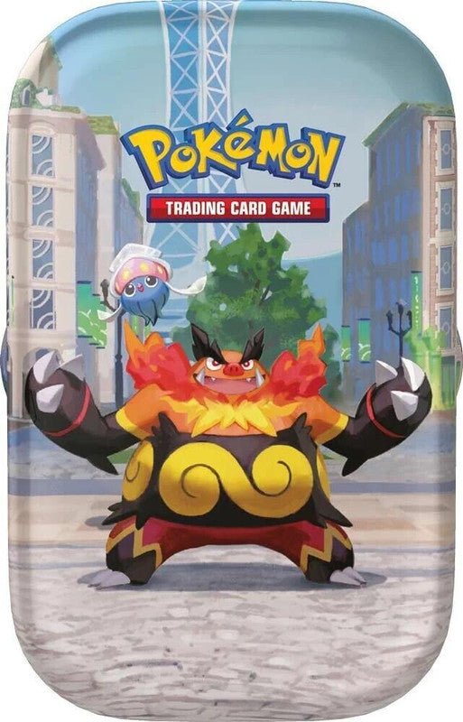 Pokemon TCG: Mega Evolution - Lumiose City Mini Tin (Emboar and Inkay) - CardVault Collections