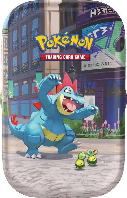 Pokemon TCG: Mega Evolution - Lumiose City Mini Tin (Feraligatr and Budew ) - CardVault Collections