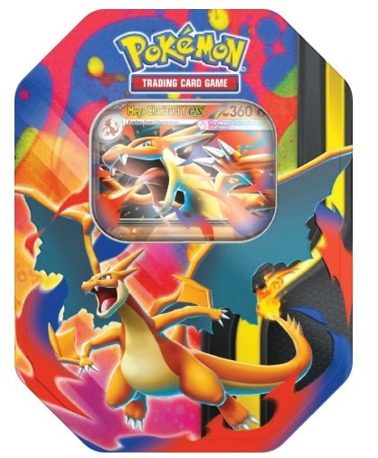 Pokemon TCG: Mega Evolution - Mega Charizard Y Tin - CardVault Collections