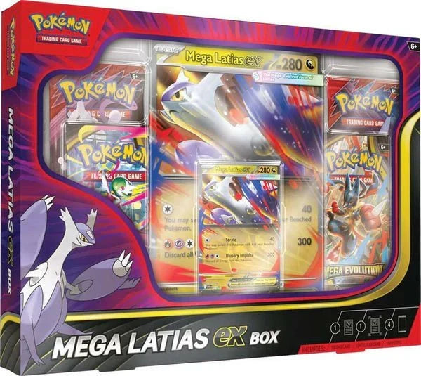 Pokemon TCG: Mega Evolution - Mega Latias EX Box - CardVault Collections