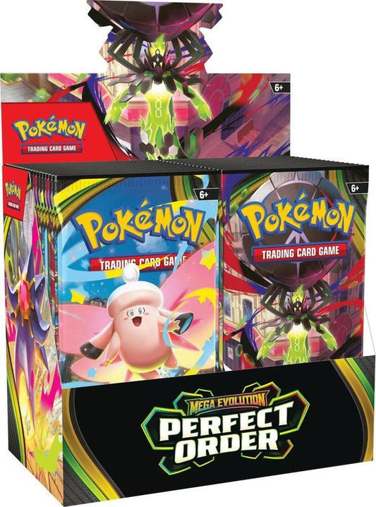 Pokemon TCG: Mega Evolution - Perfect Order Booster Box - CardVault Collections