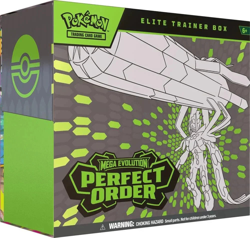 Pokemon TCG: Mega Evolution - Perfect Order Elite Trainer Box - CardVault Collections