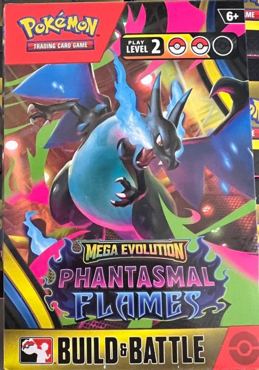 Pokemon TCG: Mega Evolution - Phantasmal Flames Build and Battle Box - CardVault Collections