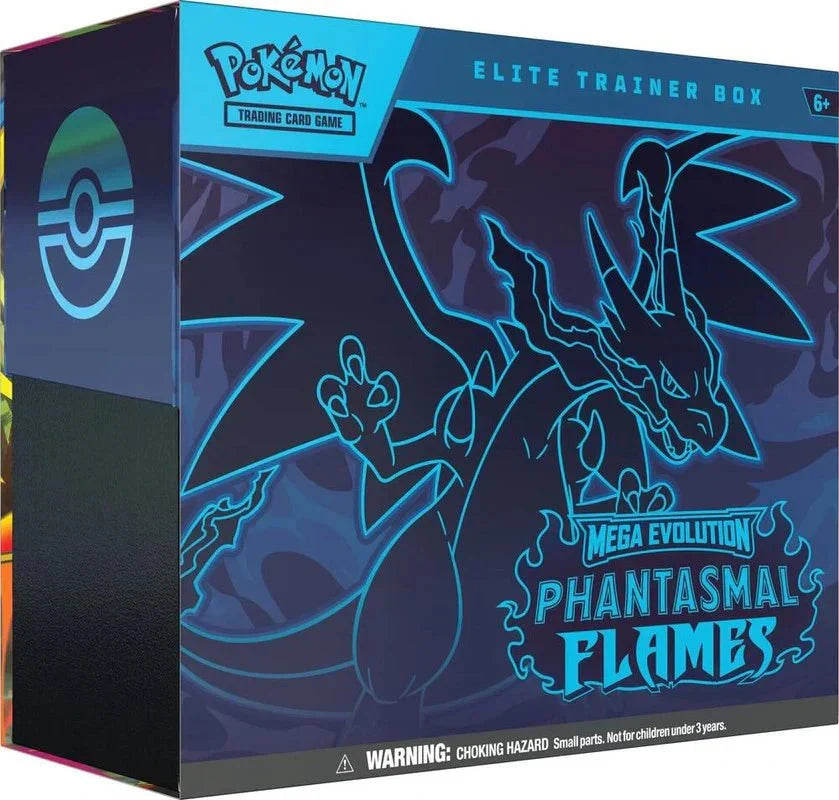 Pokemon TCG: Mega Evolution - Phantasmal Flames Elite Trainer Box - CardVault Collections