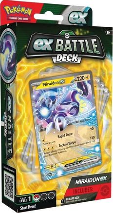 Pokemon TCG: Miraidon EX Battle Deck - CardVault Collections
