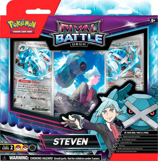 Pokemon TCG: Rival Battle Deck (Steven) - CardVault Collections