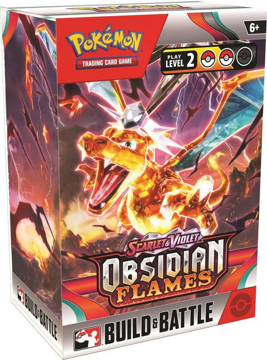 Pokemon TCG: Scarlet and Violet - Obsidian Flames - Build and Battle Kit (SALE) - CardVault Collections