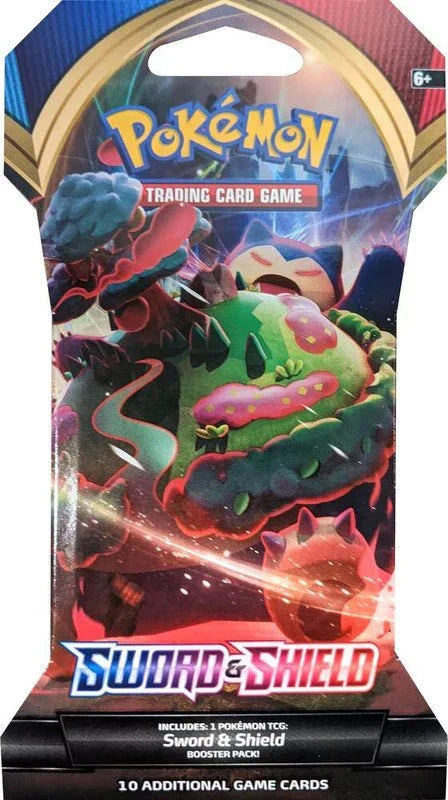 Pokemon TCG: Sword and Shield Base Set Sleeved Booster Pack - CardVault Collections