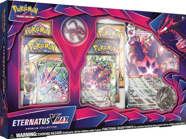 Pokemon TCG: Sword and Shield - Eternatus VMAX Premium Collection Box - CardVault Collections