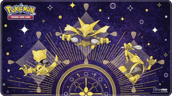 Ultra Pro Abra Evolutions Stitched Playmat for PokÃ©mon - CardVault Collections