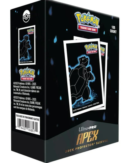 Ultra Pro: Apex Sleeves - Neon Kanto Blastoise - CardVault Collections