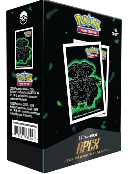 Ultra Pro: Apex Sleeves - Neon Kanto Venusaur - CardVault Collections