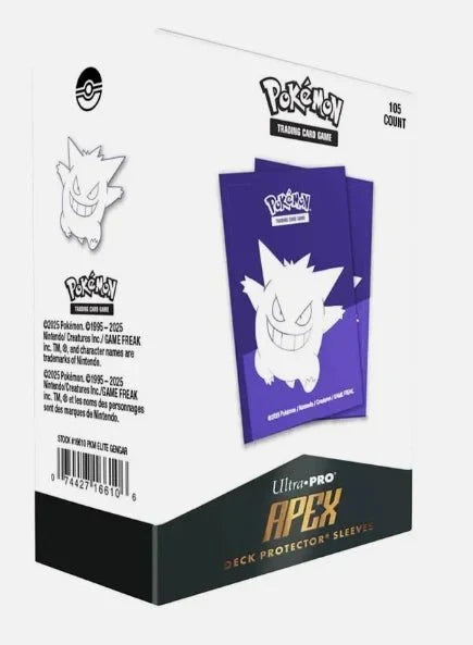 Ultra Pro: Apex Sleeves - Pokemon Gengar - CardVault Collections