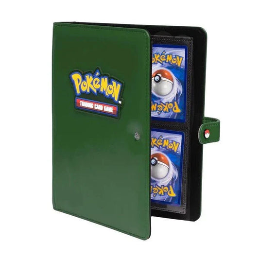Ultra Pro : Premium 4 - Pocket Snap Binder for Pokemon (Green) - CardVault Collections